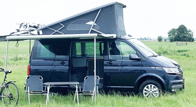 VW California 6.1 Ocean 110kw / 150PK DSG Navi Starlight Blue