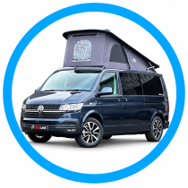 Batch VW California T7 starlight blue