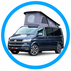 Batch VW California T7 starlight blue