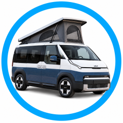 Cyan Ring Kia PV5 Camper
